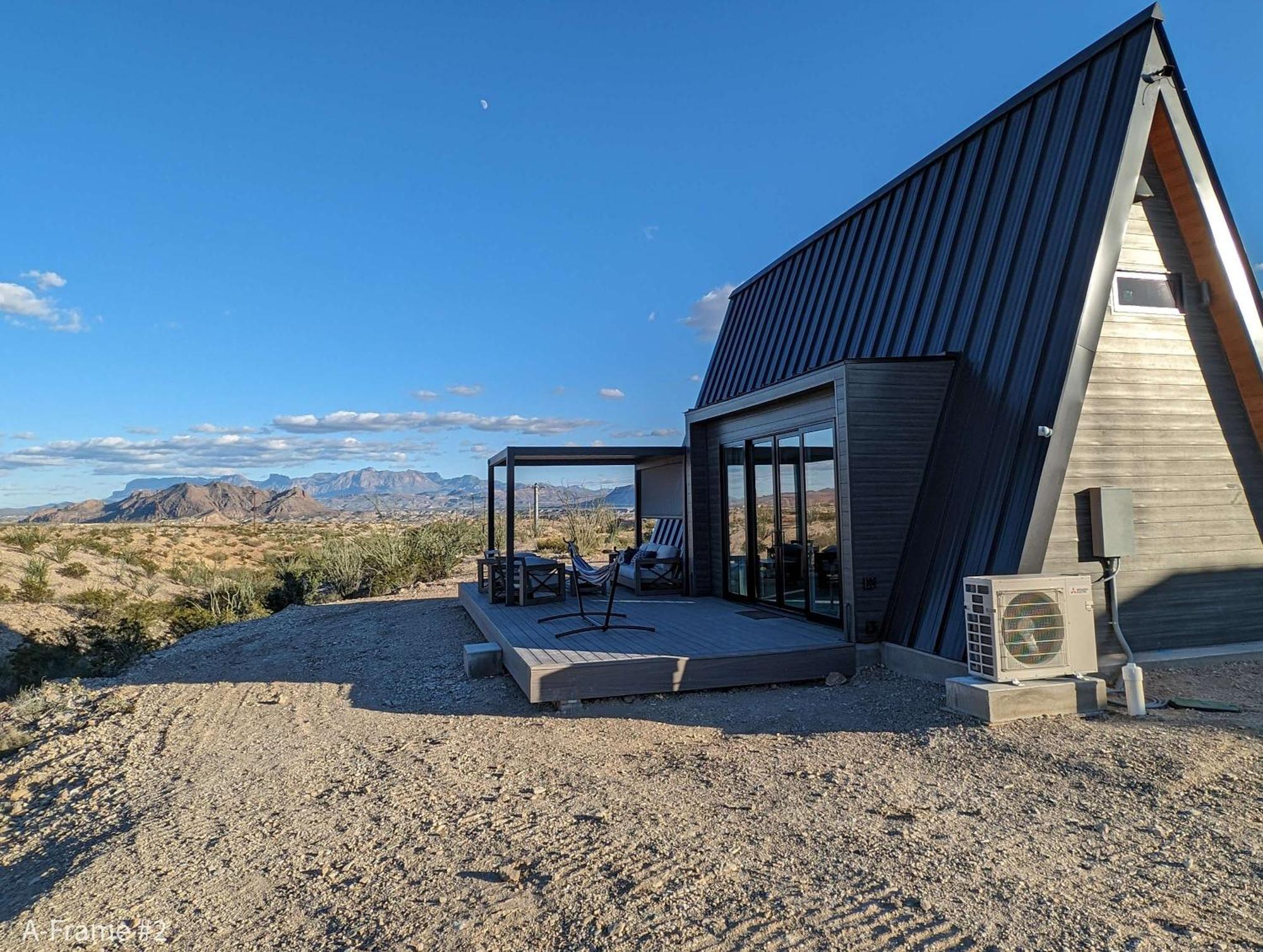 Stardust Big Bend Luxury A-frame#1 With A Fab View Appartement *