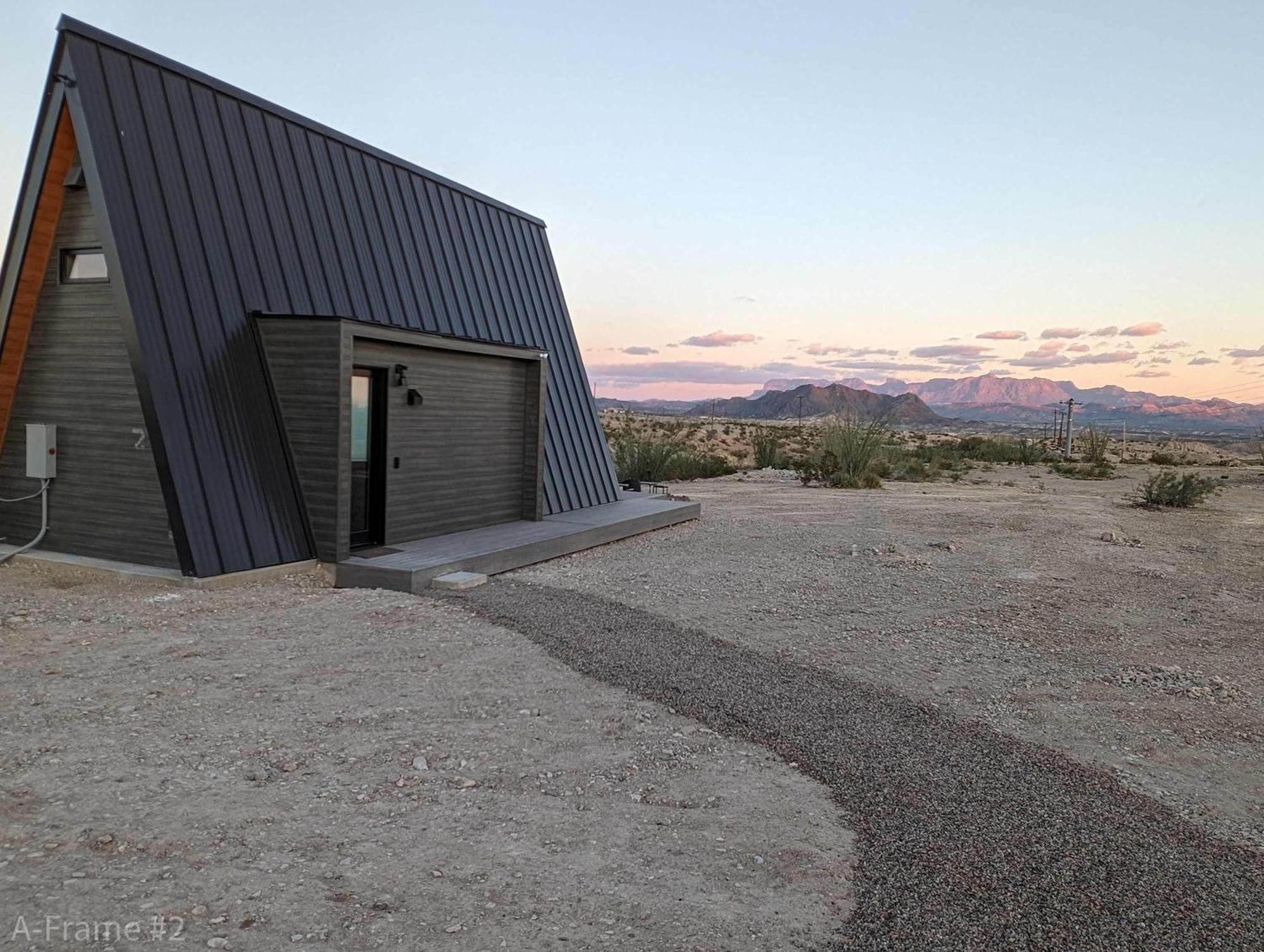 Stardust Big Bend Luxury A-frame#1 With A Fab View * Terlingua