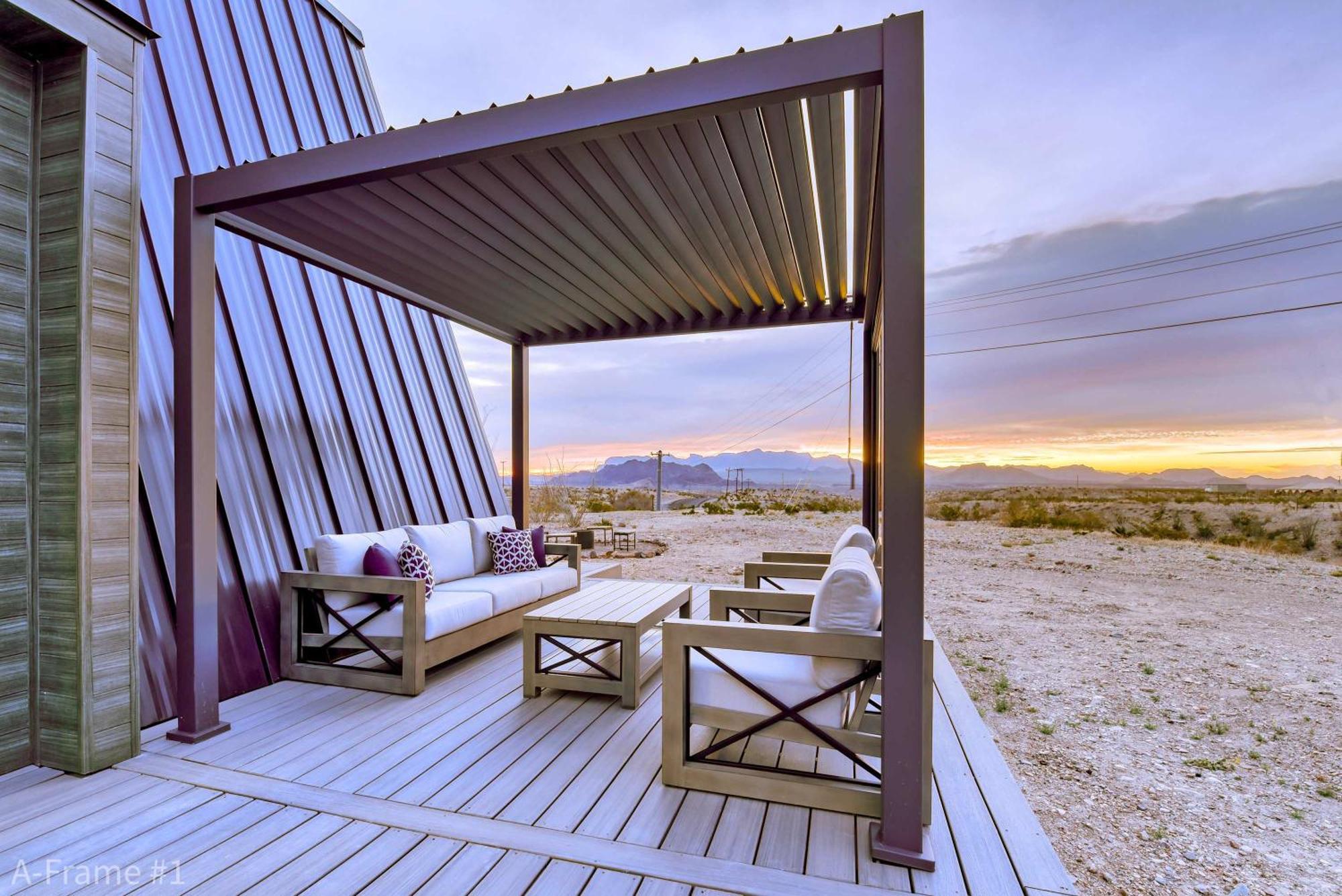 Stardust Big Bend Luxury A-frame#1 With A Fab View Appartement