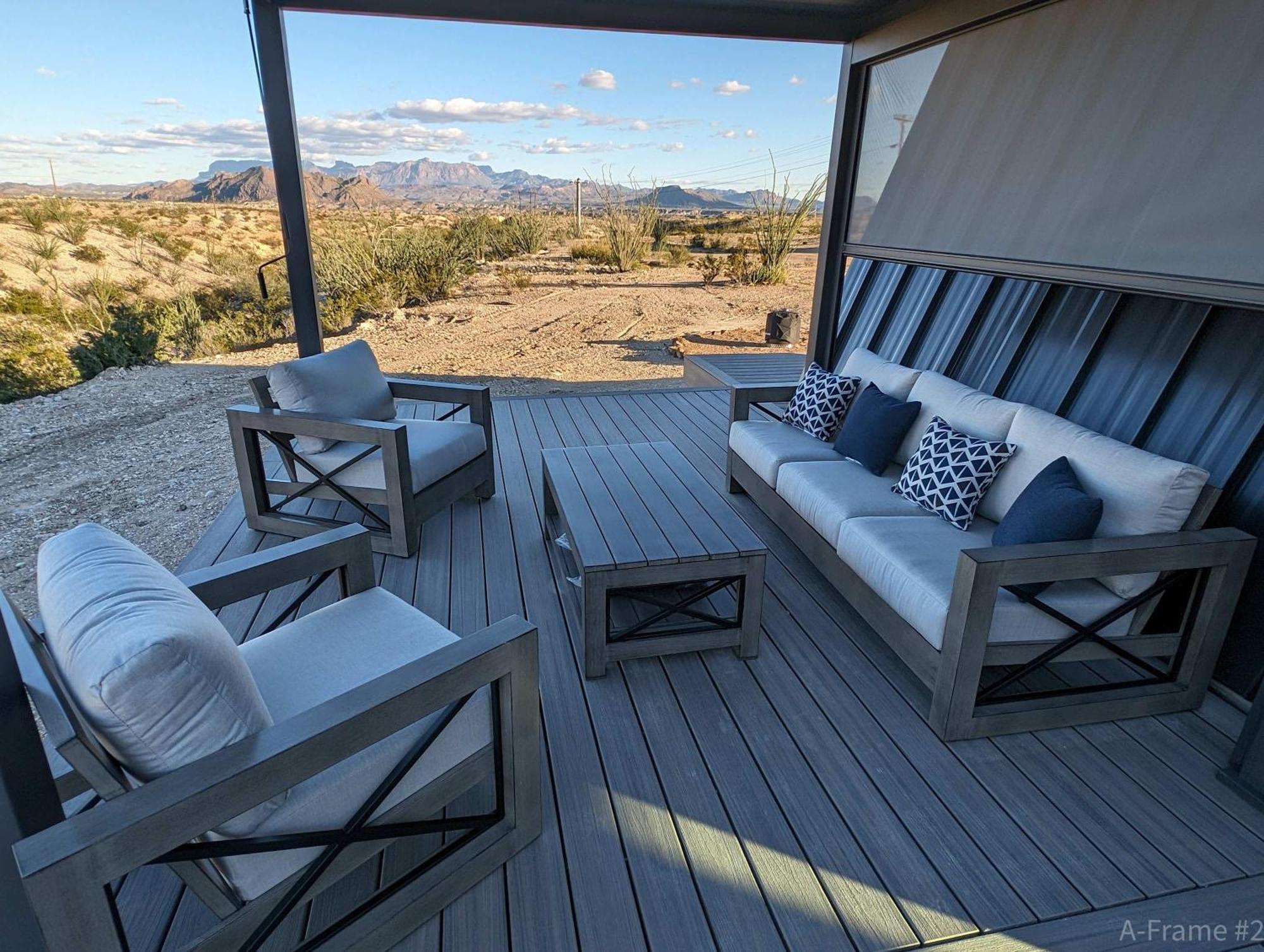 Stardust Big Bend Luxury A-frame#1 With A Fab View Appartement