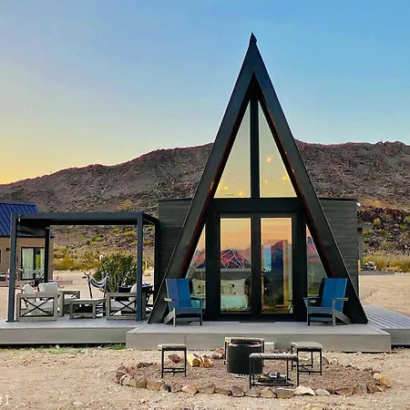 Stardust Big Bend Luxury A-Frame#1 With A Fab View Apartment Terlingua Exterior photo