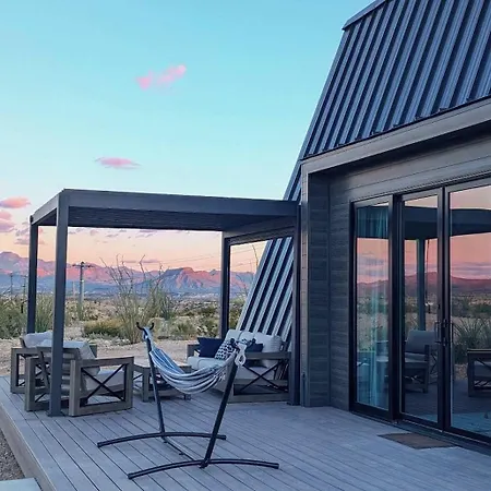 Stardust Big Bend Luxury A-Frame#1 With A Fab View Apartment Terlingua Exterior photo