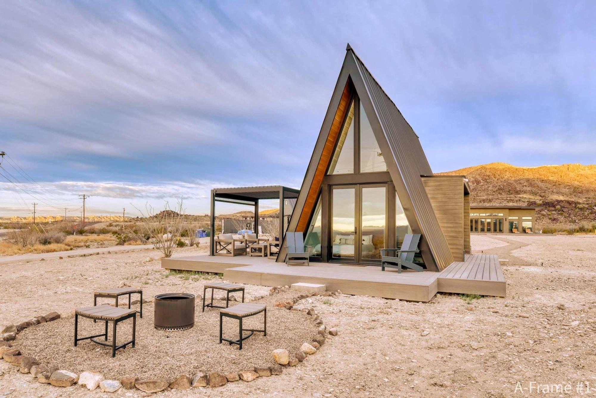 Stardust Big Bend Luxury A-frame#1 With A Fab View Apartment Terlingua
